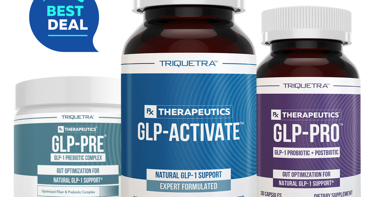 GLP-Complete: 3-Step System for Natural GLP-1 Pathway Support & Metabo