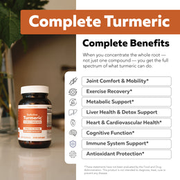 SoActive Turmeric complete turmeric matrix supporting multiple wellness categories