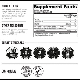 TQ-Advanced Black Seed Oil Softgels