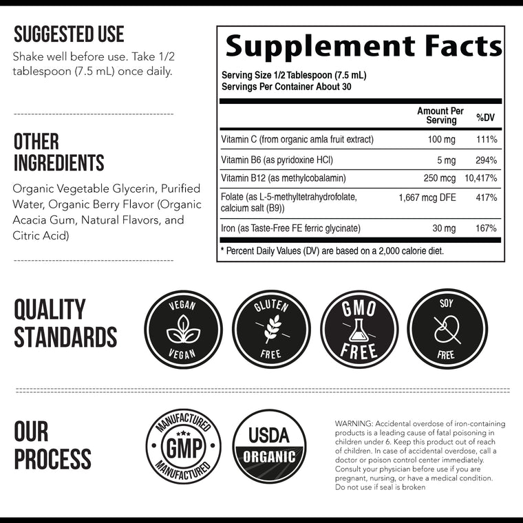 Liquid Iron Supplement