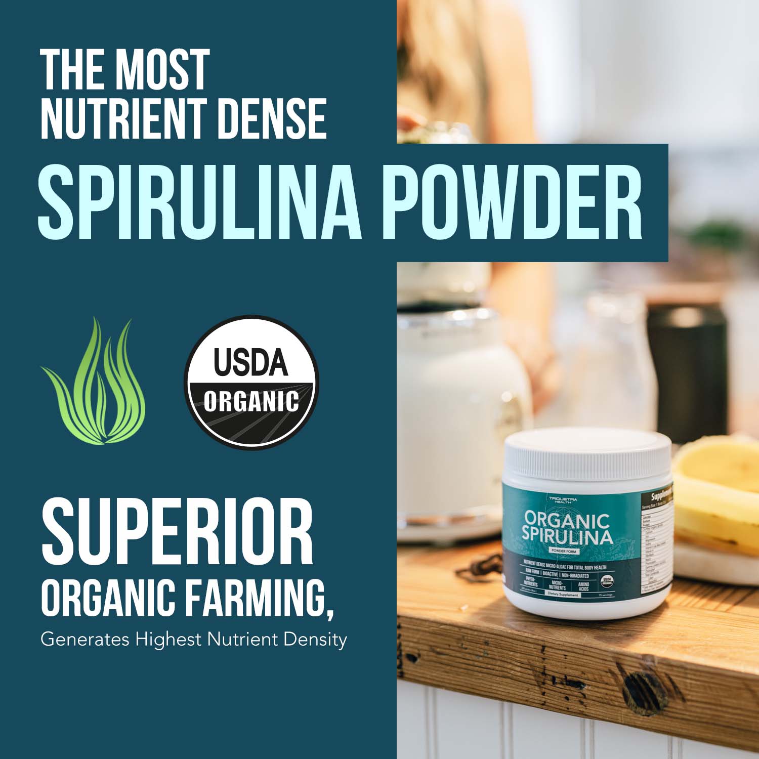 Organic Spirulina Powder