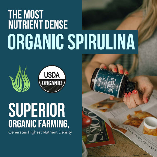 Organic Spirulina Tablets