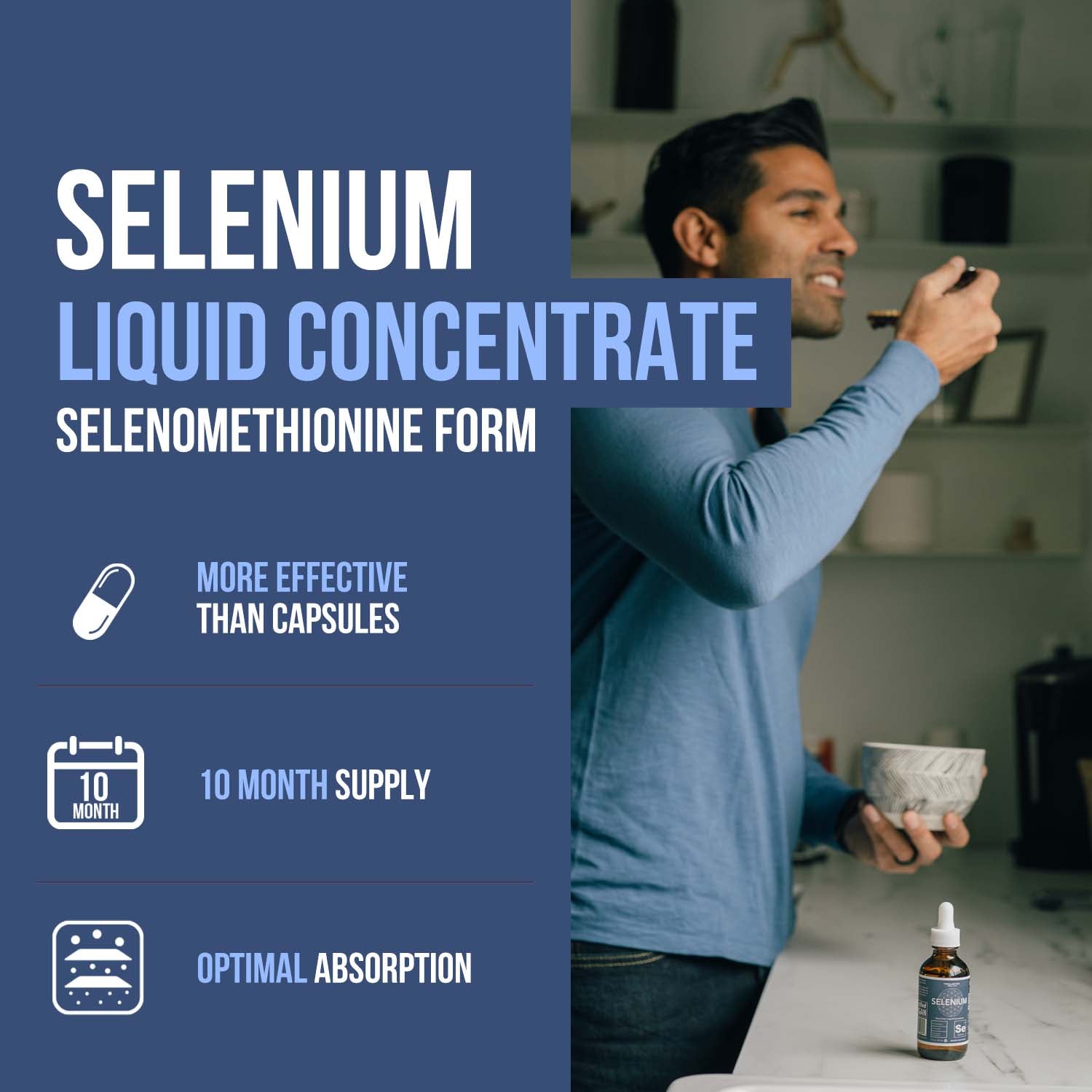 Triquetra Health® Ionic Selenium Liquid Supplement (2 oz) - Triquetra™