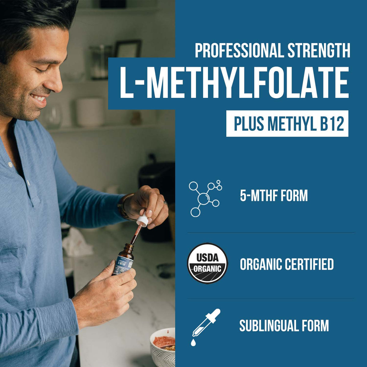 L-Methylfolate (15 mg) Plus Methyl-B12