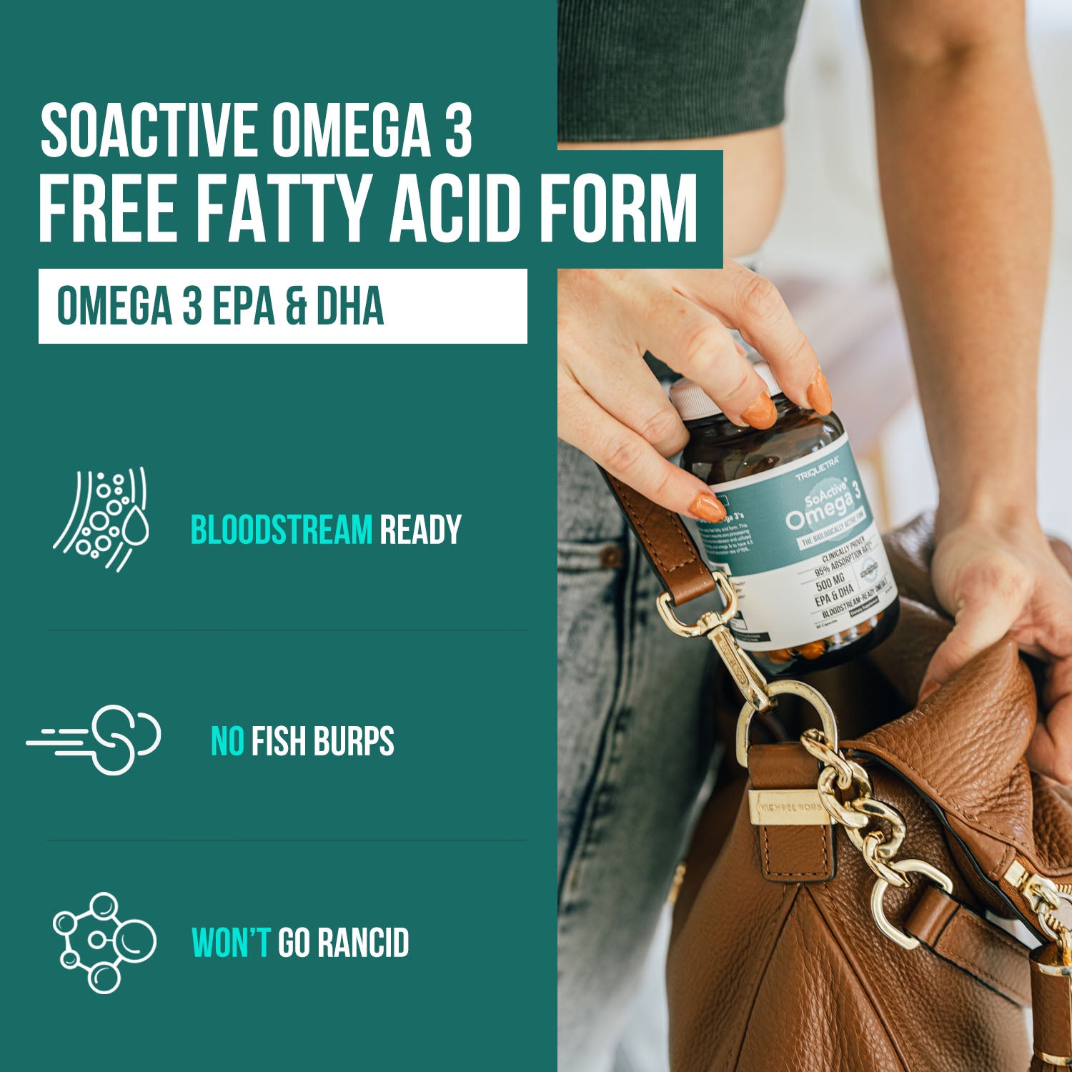 SoActive Omega 3 EPA & DHA Triquetra™