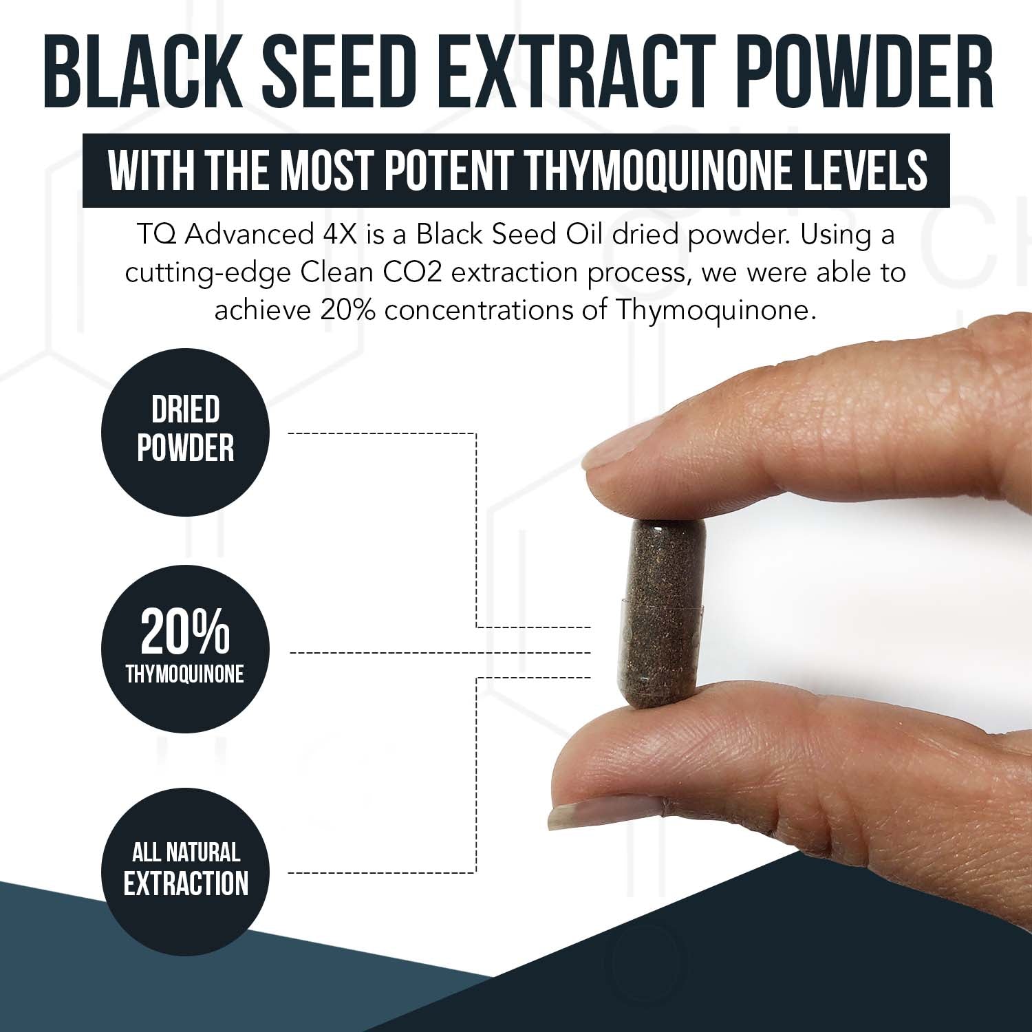 TQ-Advanced® 4X Black Seed Extract Capsules