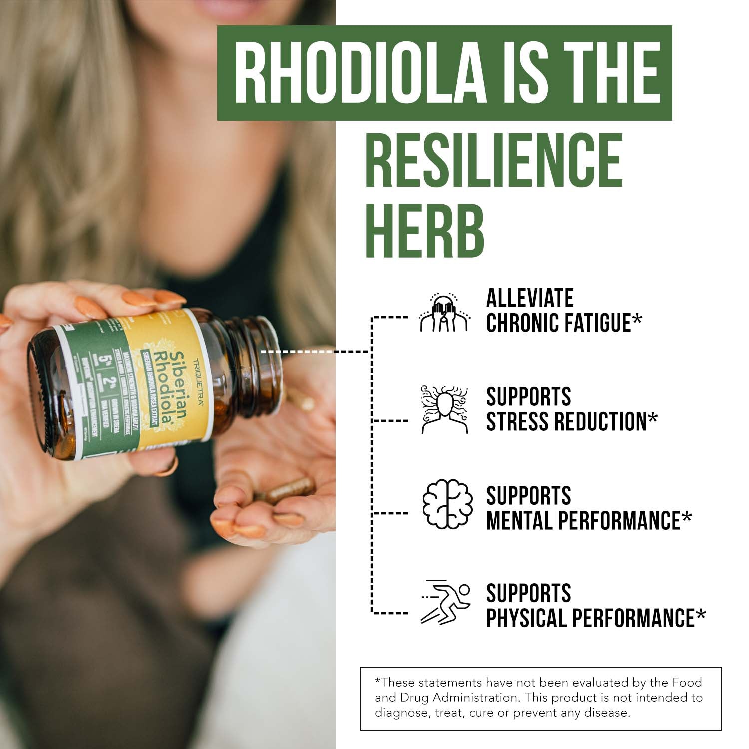 Siberian Rhodiola (Rhodiola Rosea Extract)