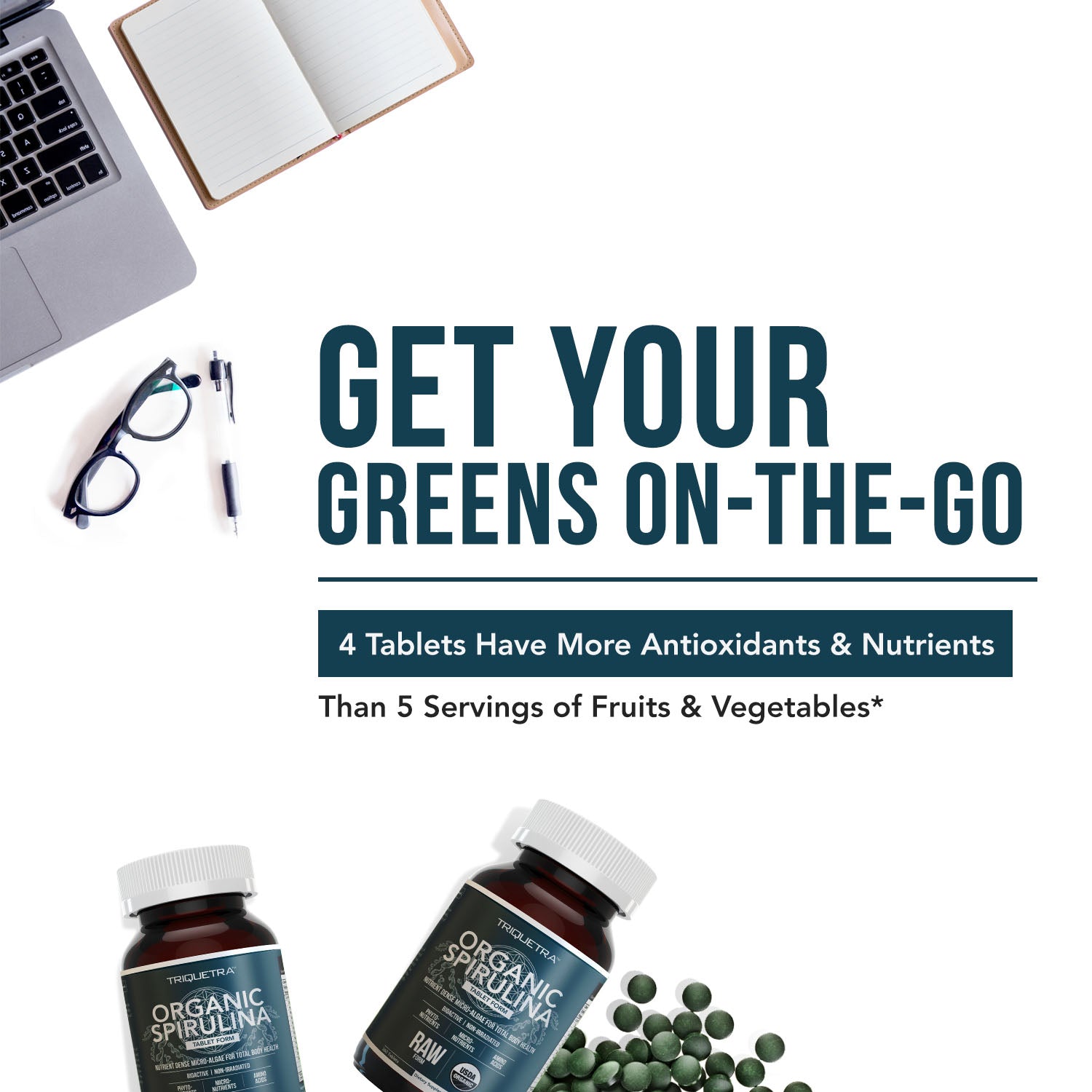 Organic Spirulina Tablets