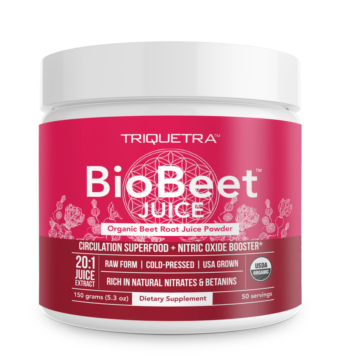 Organic BioBeet Juice Powder