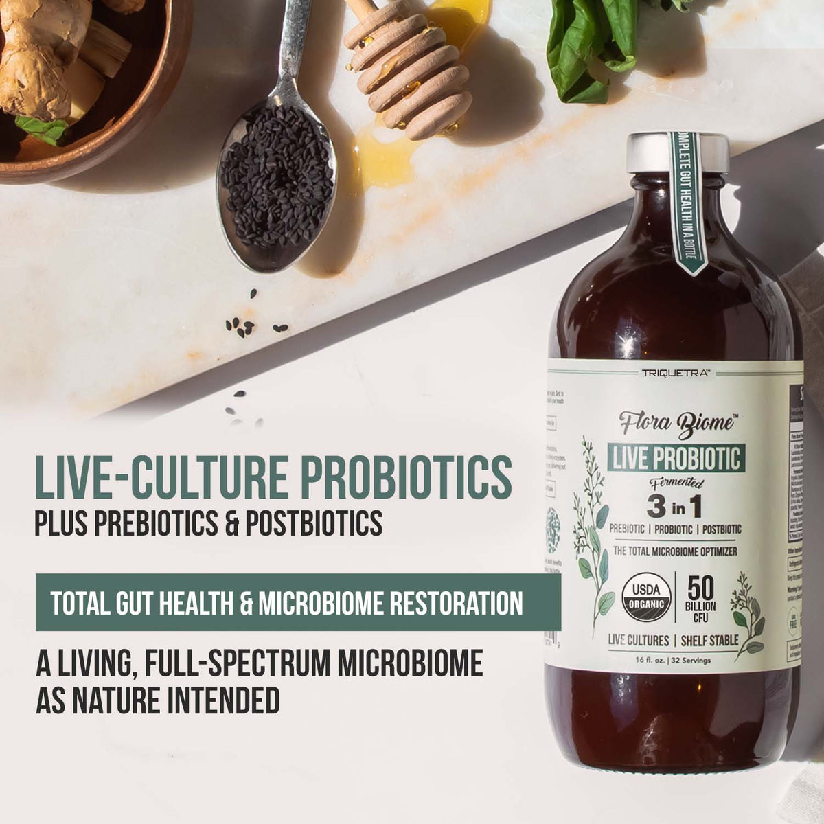 Flora Biome™ Live Probiotic