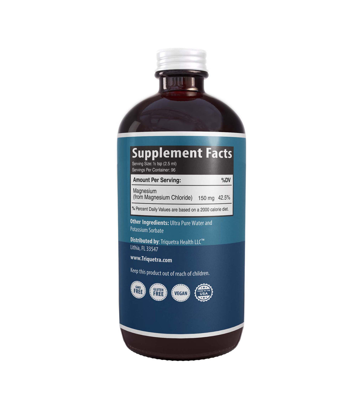 Ionic Magnesium Liquid Supplement