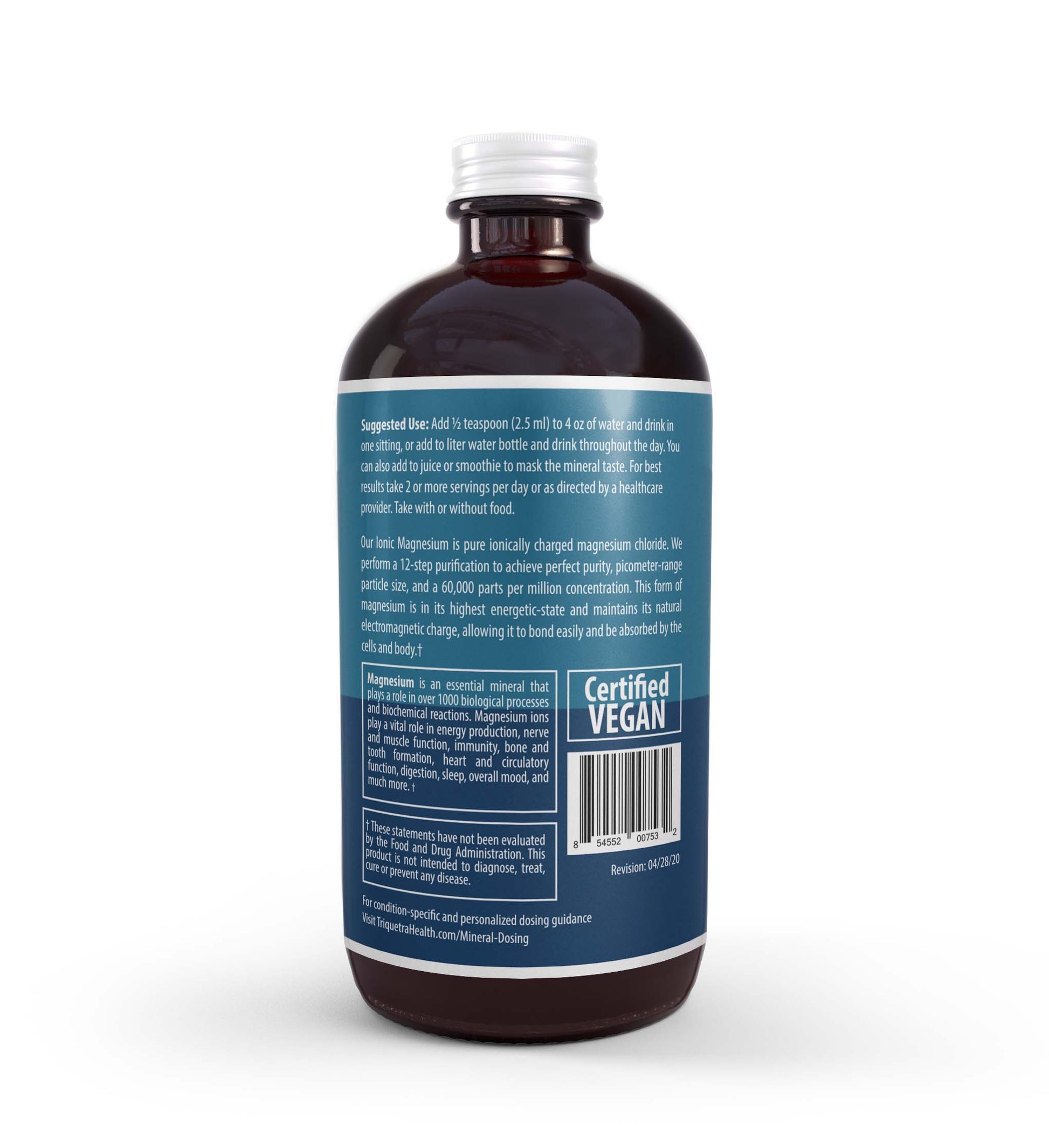 Ionic Magnesium Liquid Supplement