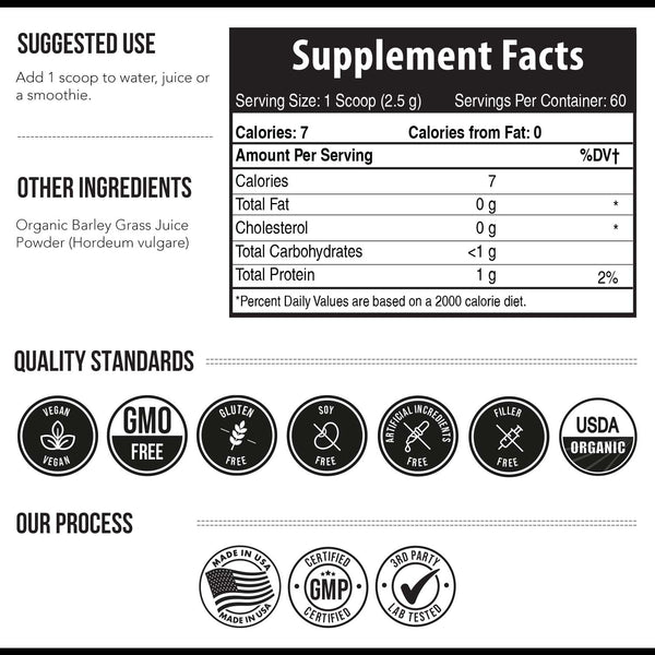 Barley Grass Juice Powder