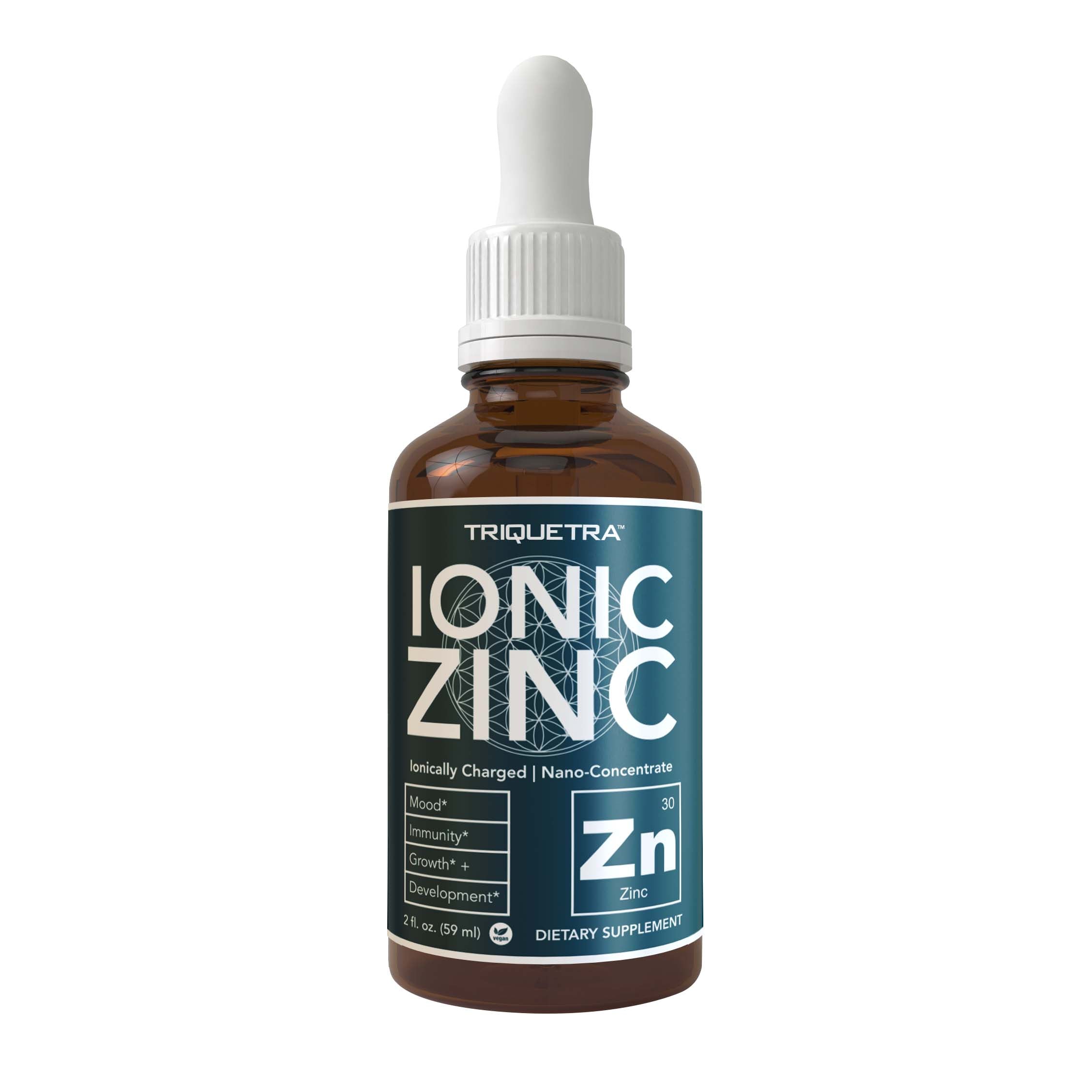 Triquetra Health® Ionic Zinc Liquid Supplement (2 oz) Triquetra™