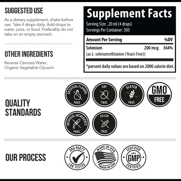 Selenium Liquid Concentrate (L-selenomethionine Form)